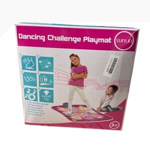 SUNLIN Dancing Challenge Playmat Kids One Size Pink Good LED Musical Dance Pad